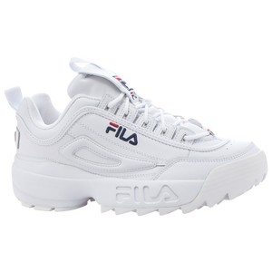Fila Disruptor - Men's - White/Peacock/Vintage Red