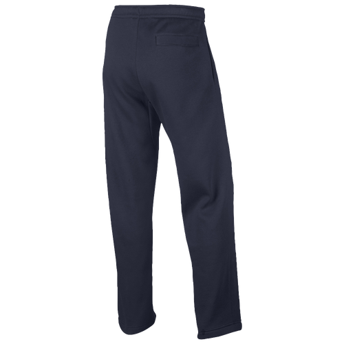 Nike Club Open Hem Fleece Pants Men's Casual Clothing Obsidian