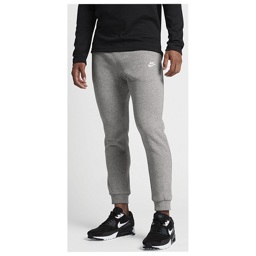 nike cuffed club jogger in grey
