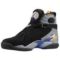 Jordan Retro 8 - Men's - Black / Grey