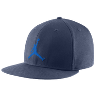 Jordan Jumpman True Fitted Cap - Men's - Navy / Light Blue