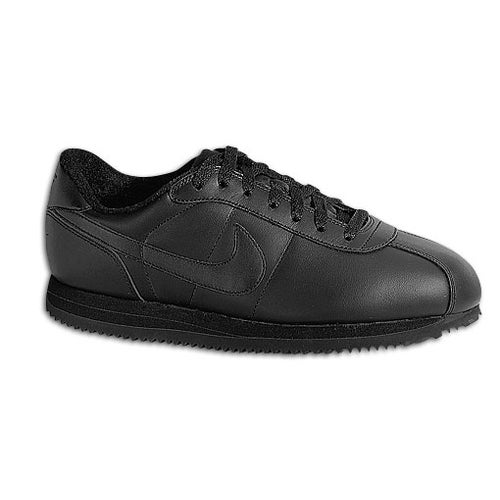 nike cortez men's black