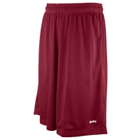 Eastbay 11" Basic Mesh Short - Men's - Maroon / Maroon