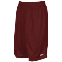 Eastbay 9" Basic Mesh Short - Men's - Maroon / Maroon