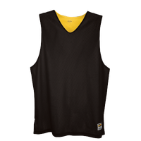 Eastbay Basic Reversible Mesh Tank - Men's - Black / Yellow