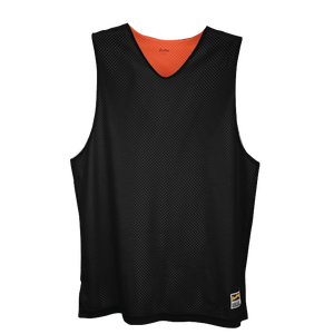 Eastbay Basic Reversible Mesh Tank - Men's - Black/Orange