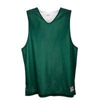 Eastbay Basic Reversible Mesh Tank - Men's - Dark Green / White