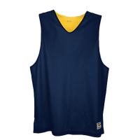 Eastbay Basic Reversible Mesh Tank - Men's - Navy / Yellow