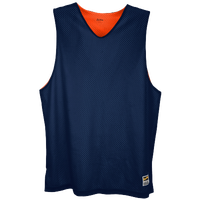 Eastbay Basic Reversible Mesh Tank - Men's - Navy / Orange