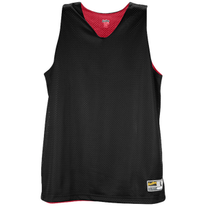 Eastbay Basic Reversible Mesh Tank - Women's - Black/Scarlet