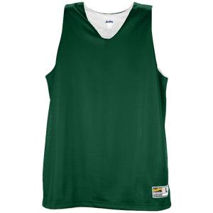 Eastbay Basic Reversible Mesh Tank - Women's - Forest Green/White