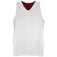 Eastbay Basic Reversible Mesh Tank - Women's - Maroon / White