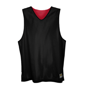 Eastbay Basic Reversible Mesh Tank - Boys' Grade School - Black/Scarlet