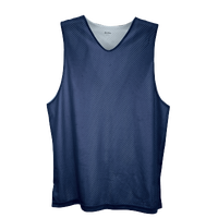 Eastbay Basic Reversible Mesh Tank - Boys' Grade School - Navy / Silver