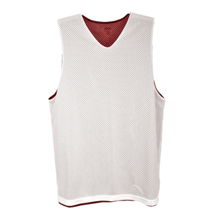 Eastbay Basic Reversible Mesh Tank - Boys' Grade School - Cardinal/White