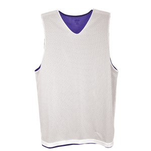 Eastbay Basic Reversible Mesh Tank - Boys' Grade School - Purple/White