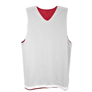 Eastbay Basic Reversible Mesh Tank - Boys' Grade School - Scarlet/White