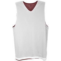 Eastbay Basic Reversible Mesh Tank - Boys' Grade School - Maroon / White