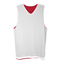 Eastbay Basic Reversible Mesh Tank - Men's - Red / White