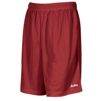 Eastbay 8" Basic Mesh Short - Boys' Grade School - Maroon / Maroon