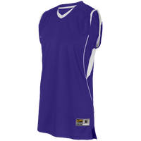 Eastbay EVAPOR Super Court Jersey - Boys' Grade School - Purple / White