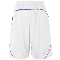 Eastbay EVAPOR Super Court Short - Boys' Grade School - White / Purple