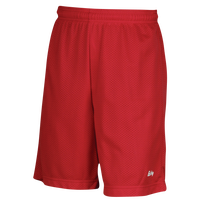 Eastbay 9" Basic Mesh Short with Pockets - Men's - Red / Red