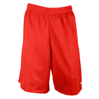 Eastbay 11" Basic Mesh Short with Pockets - Men's - Red / Red