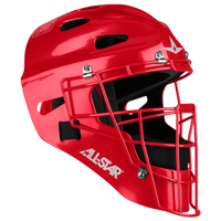 All Star MVP 2310 Catcher's Head Gear - Boys' Grade School - Red / Red