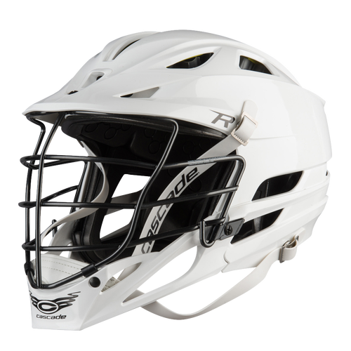 Cascade R Lacrosse Helmet Men's Lacrosse Sport Equipment White