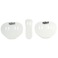 Schutt Vinyl-Dipped Pad Sets - Men's - White / White