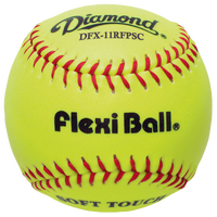 Diamond FlexiBall Fastpitch Softballs - Women's - Yellow / Red