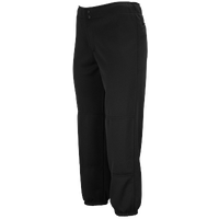 Mizuno Select Non-Belted Fastpitch Pant - Women's - All Black / Black