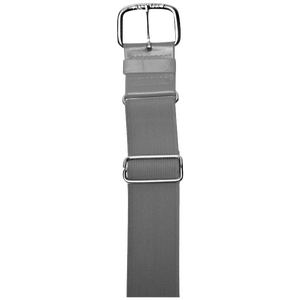 All Star 1 1/2" Elastic Uniform Belt - Grey