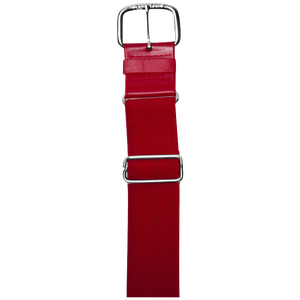 All Star 1 1/2" Elastic Uniform Belt - Cardinal