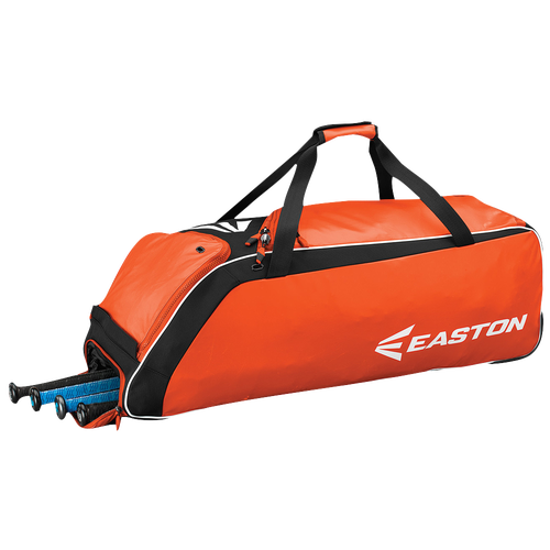 Easton E510W Wheeled Bat Bag Baseball Sport Equipment Orange