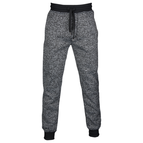 southpole men's basic fleece marled jogger pant