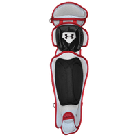 Under Armour Pro Shin Guards - Men's - Red / Silver