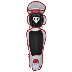 Under Armour Pro Shin Guards - Men's - Scarlet/Silver