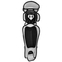 Under Armour Pro Senior Shin Guards - Boys' Grade School - Black / Silver