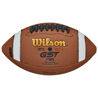 Wilson GST TDJ Junior Composite Football - Boys' Grade School - Brown / White