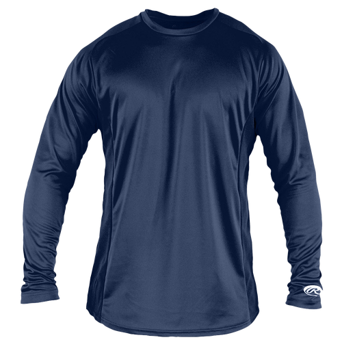 Rawlings Base Layer TShirt Men's Baseball Clothing Navy