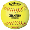 Wilson Fastpitch 12� Softball .47/375 - Yellow / Yellow