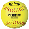 Wilson Fastpitch 12� Softball .47/375 - Yellow / Yellow
