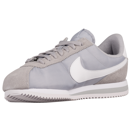 nike cortez white grey