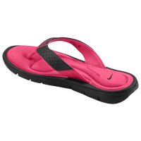 Nike Comfort Thong - Women's - Black / Pink
