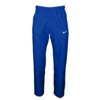 nike woven pants blue