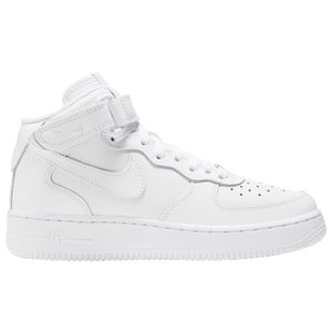 Nike Air Force 1 Mid - Boys' Grade School - White/White