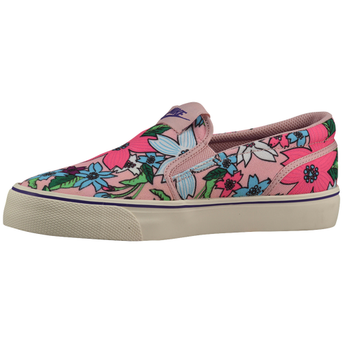 nike slip on pink