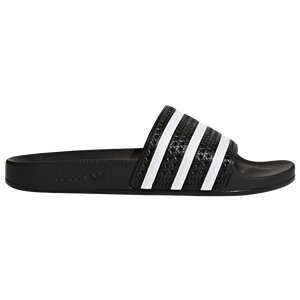adidas Originals Adilette - Men's - Black/White/Black